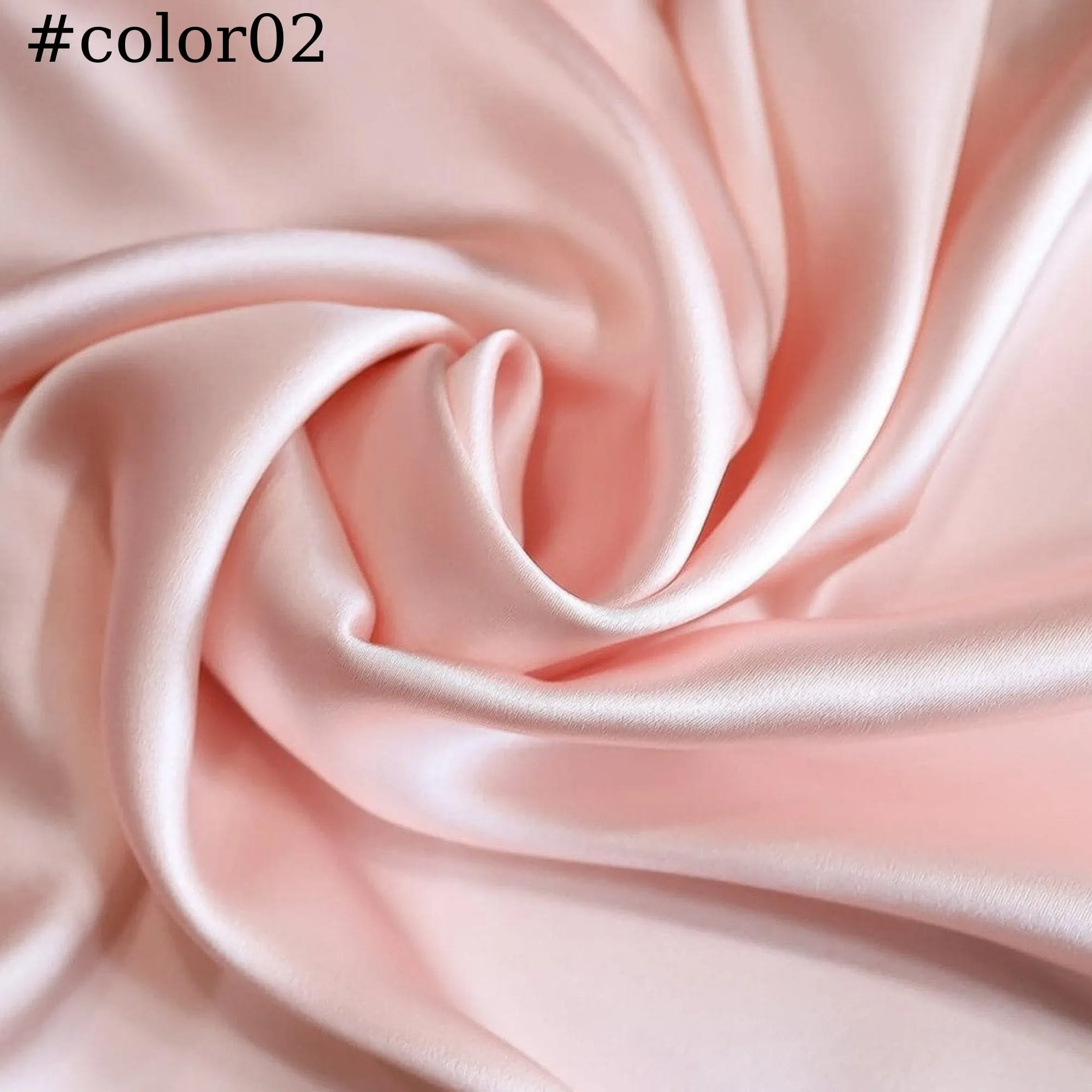 100% PURE MULBERRY SILK fabric by the yard – Satin silk fabric – 19mm - Organic fiber - Making dress - Gift for women - Silk apparel fabric