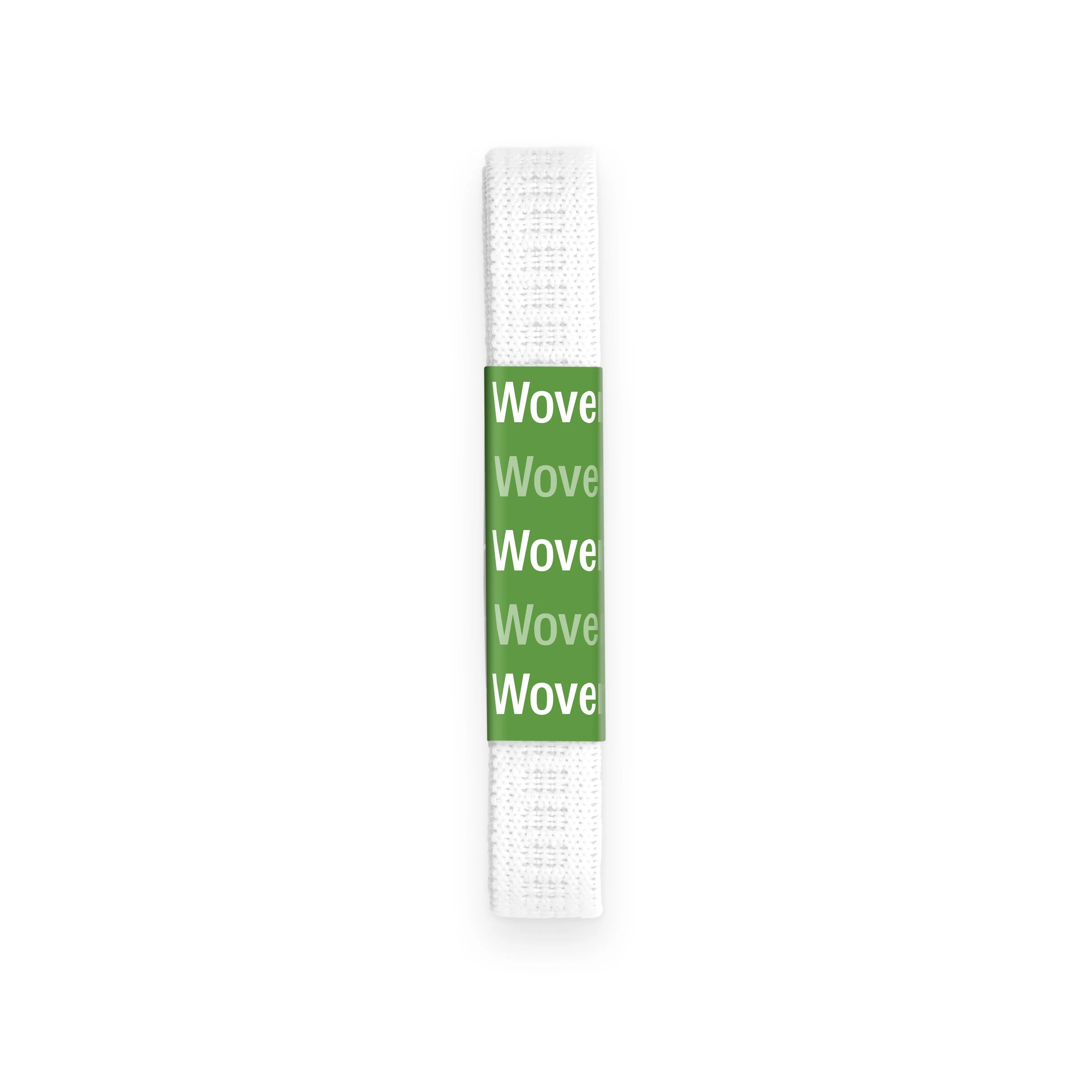 1/2" Non-Roll Elastic, White