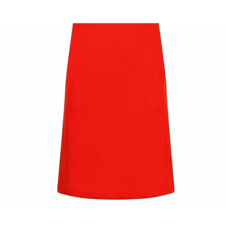 1960s Geoffrey Beene Red Jersey Shift Dress