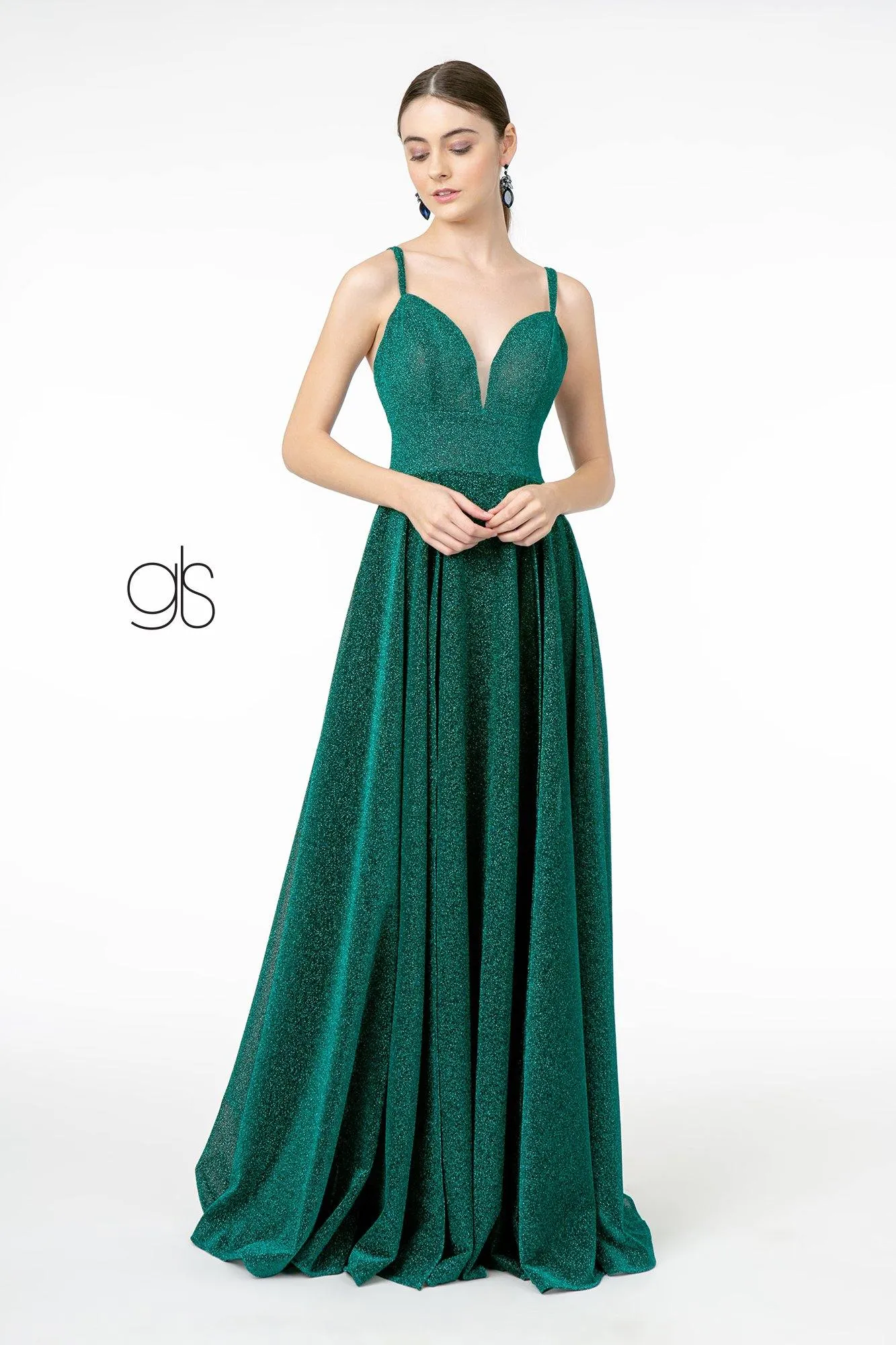 A-Line Long Prom Dress Evening Gown