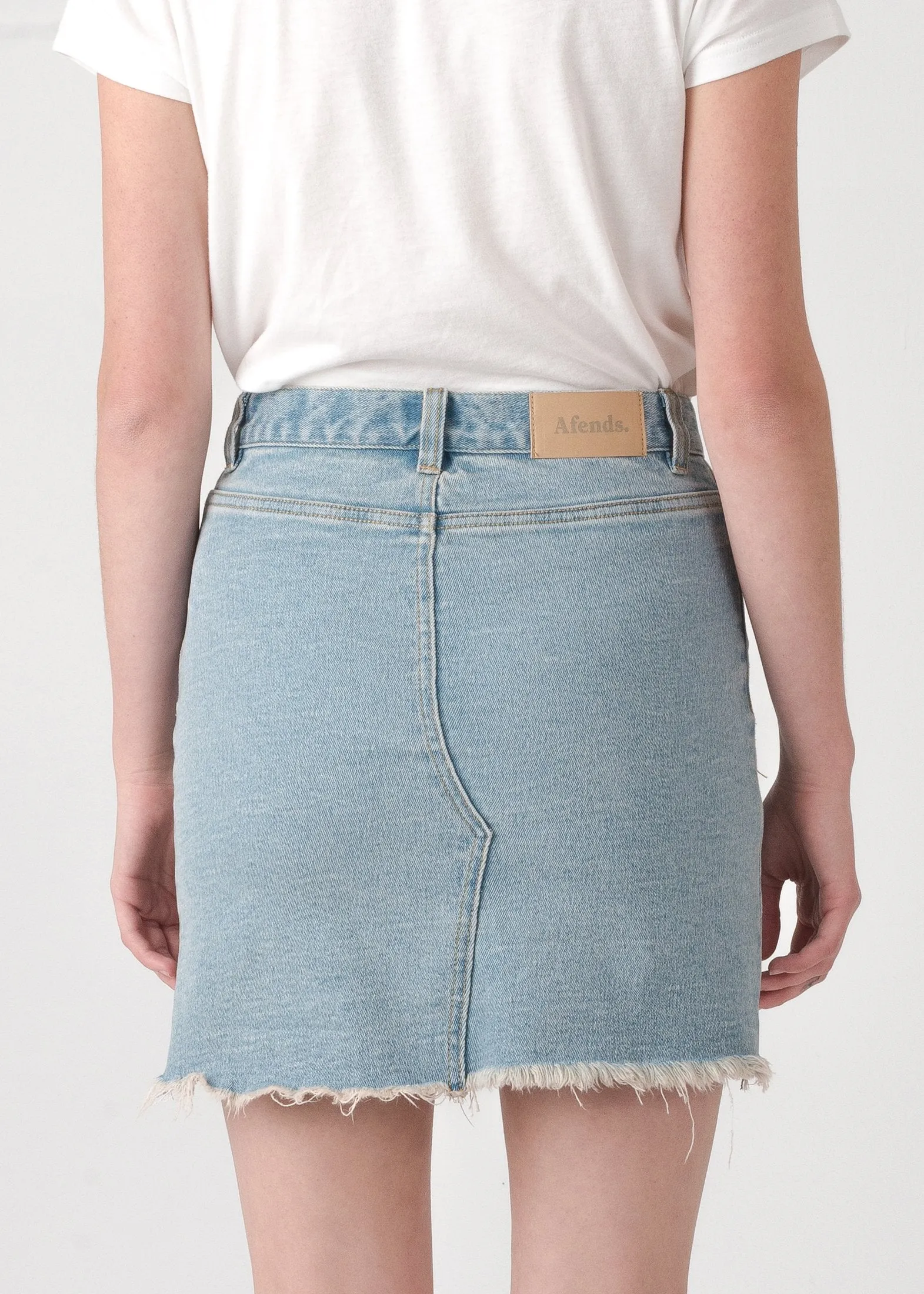 Afends Womens Schouler - Denim Skirt