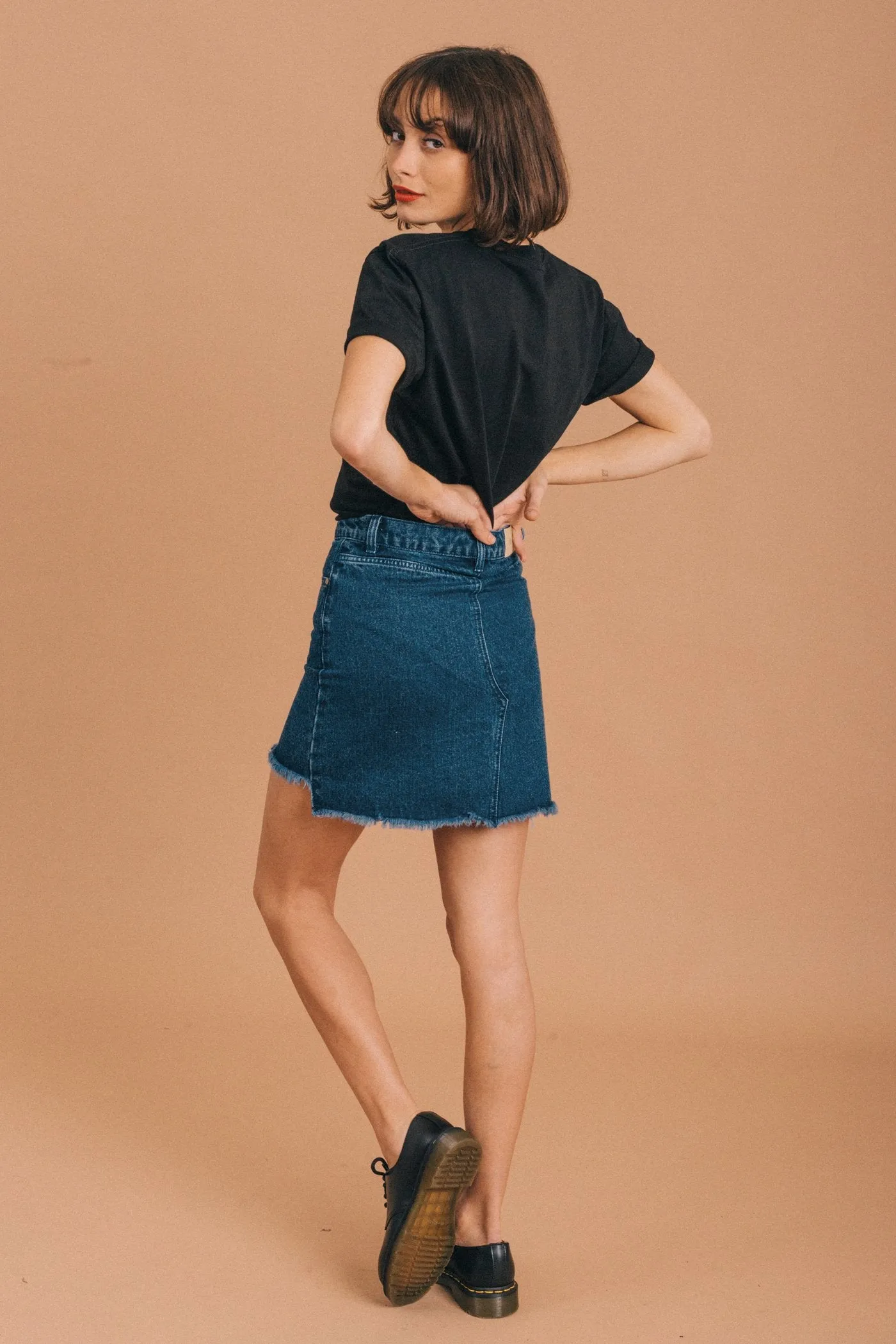 Afends Womens Schouler - Denim Skirt