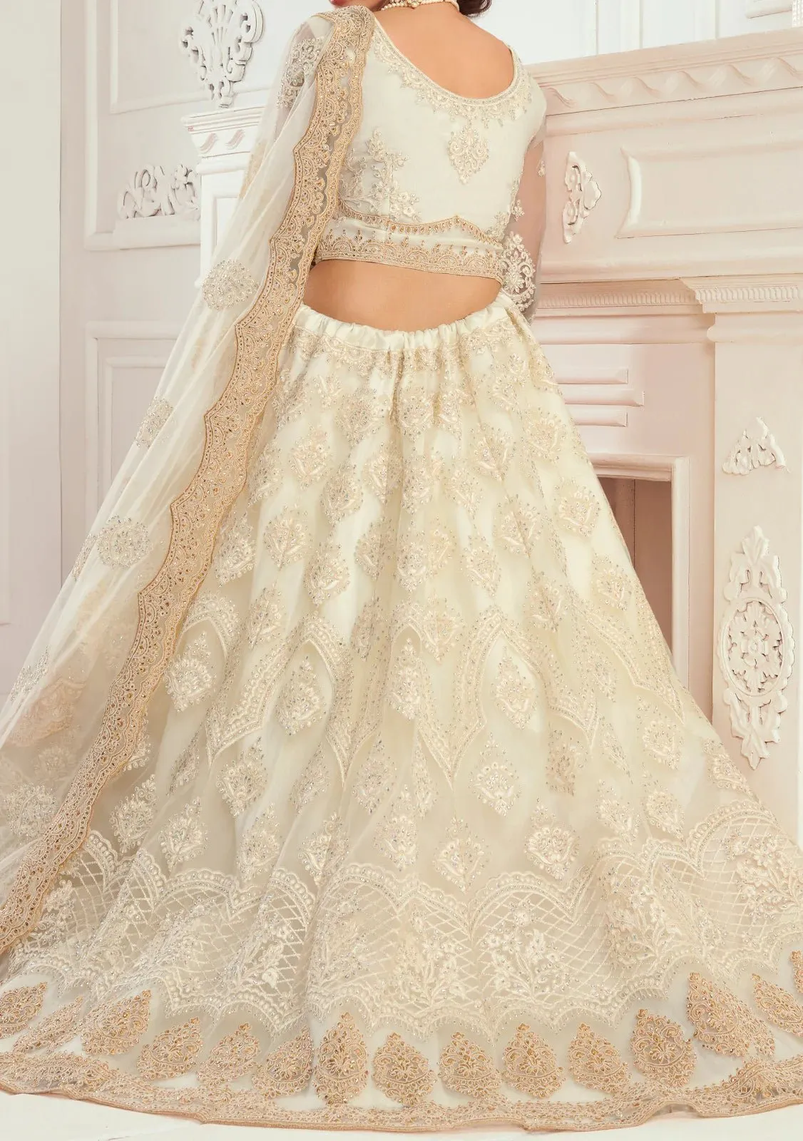 Alizeh Heritage Designer Bridal Wear Lehenga Choli