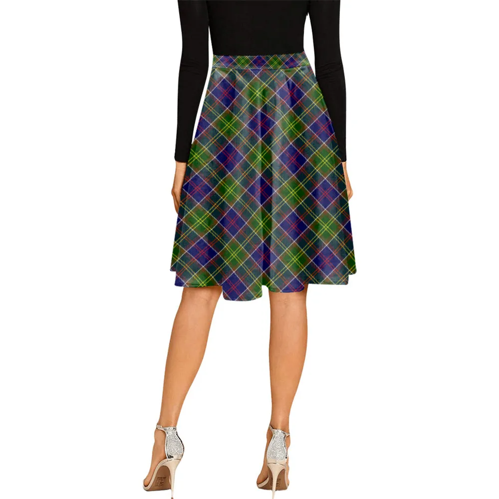 Arnott Tartan Melete Pleated Midi Skirt