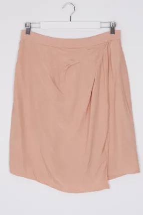 Aurelio Costarella Pink Wrap Skirt M