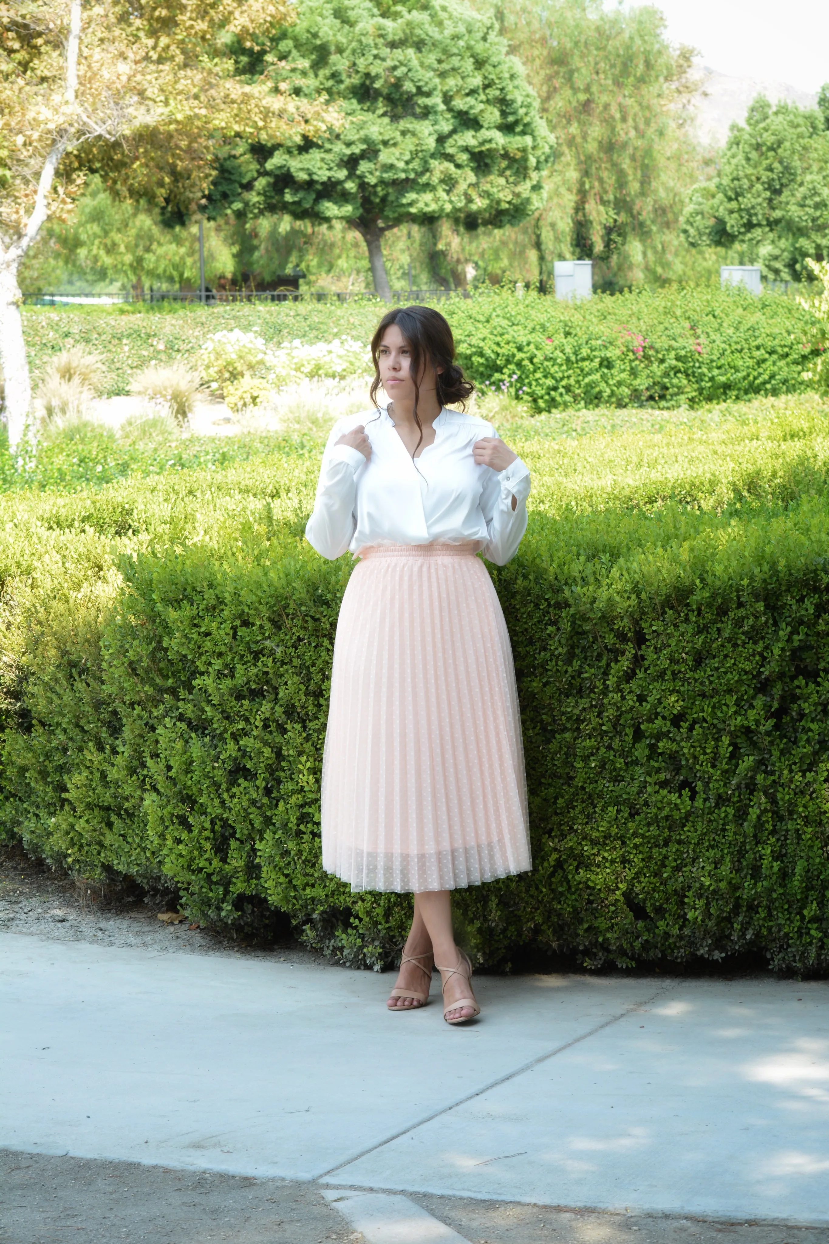 Bay Blush Tulle Skirt