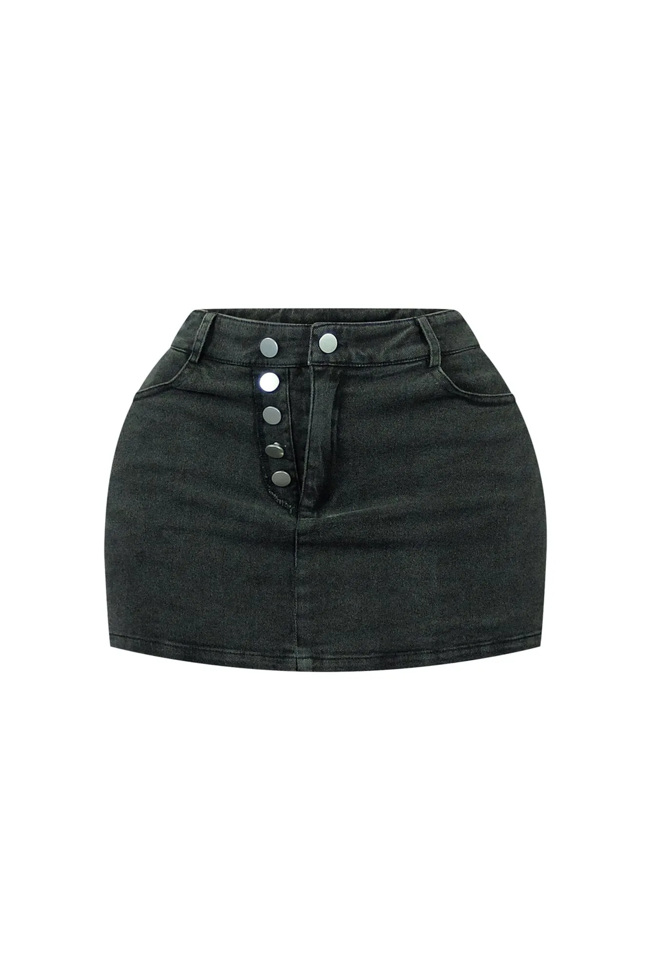 Do Me Denim Mini Skirt