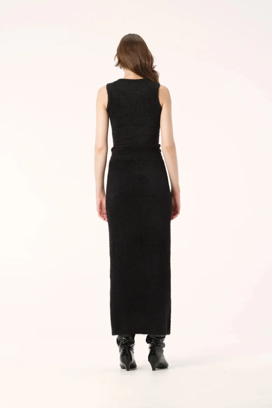 Elka Collective HARVIE SKIRT BLACK LUREX