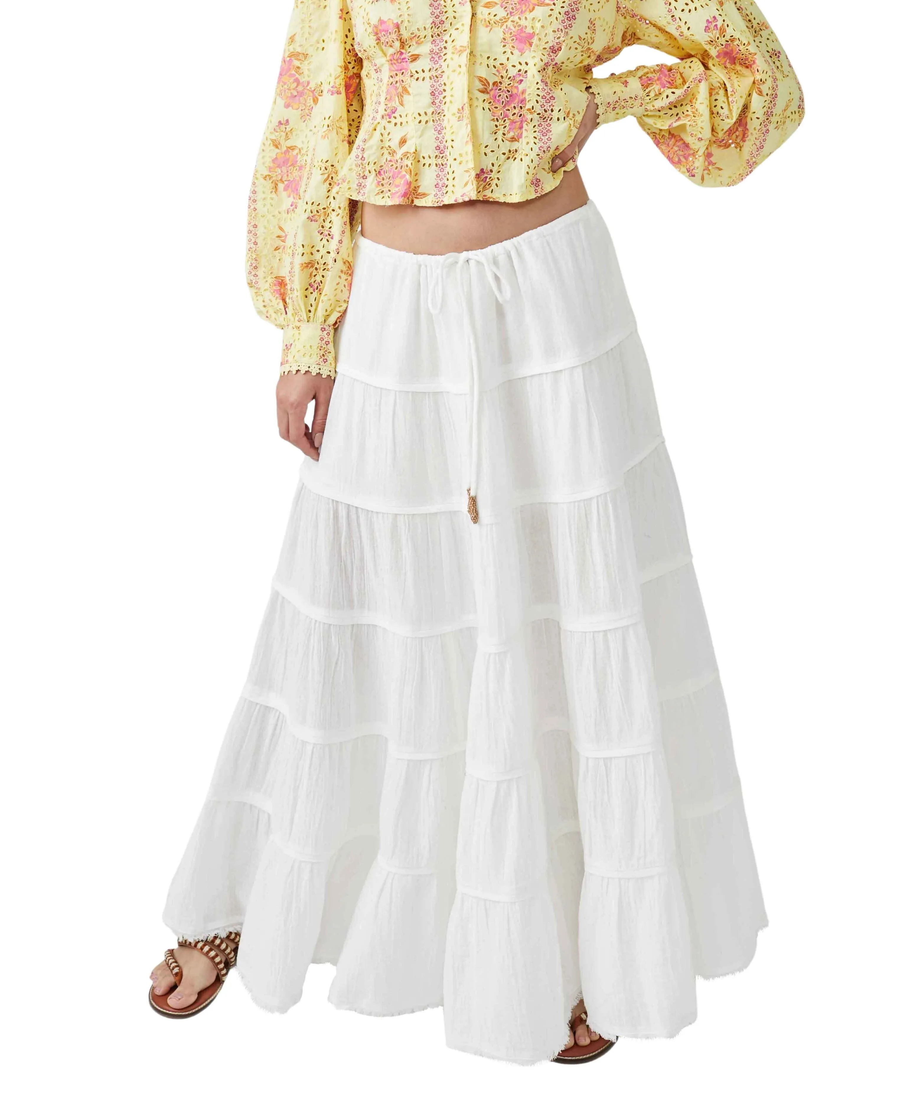 Free People Simply Smitten Maxi Skirt