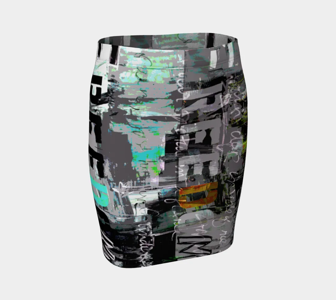 Freedom Graffiti Art Skirt