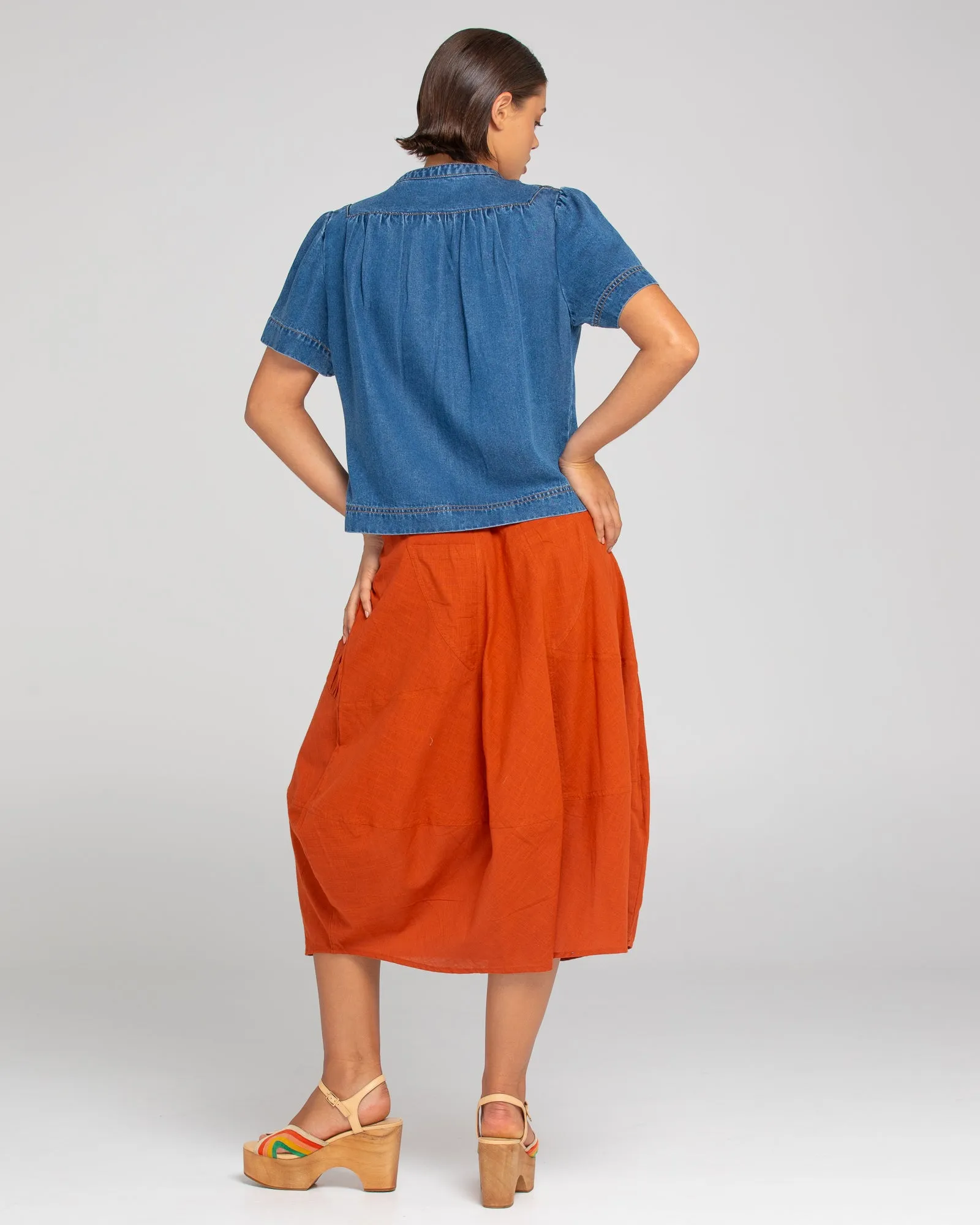 Guru Skirt - Mecca Orange