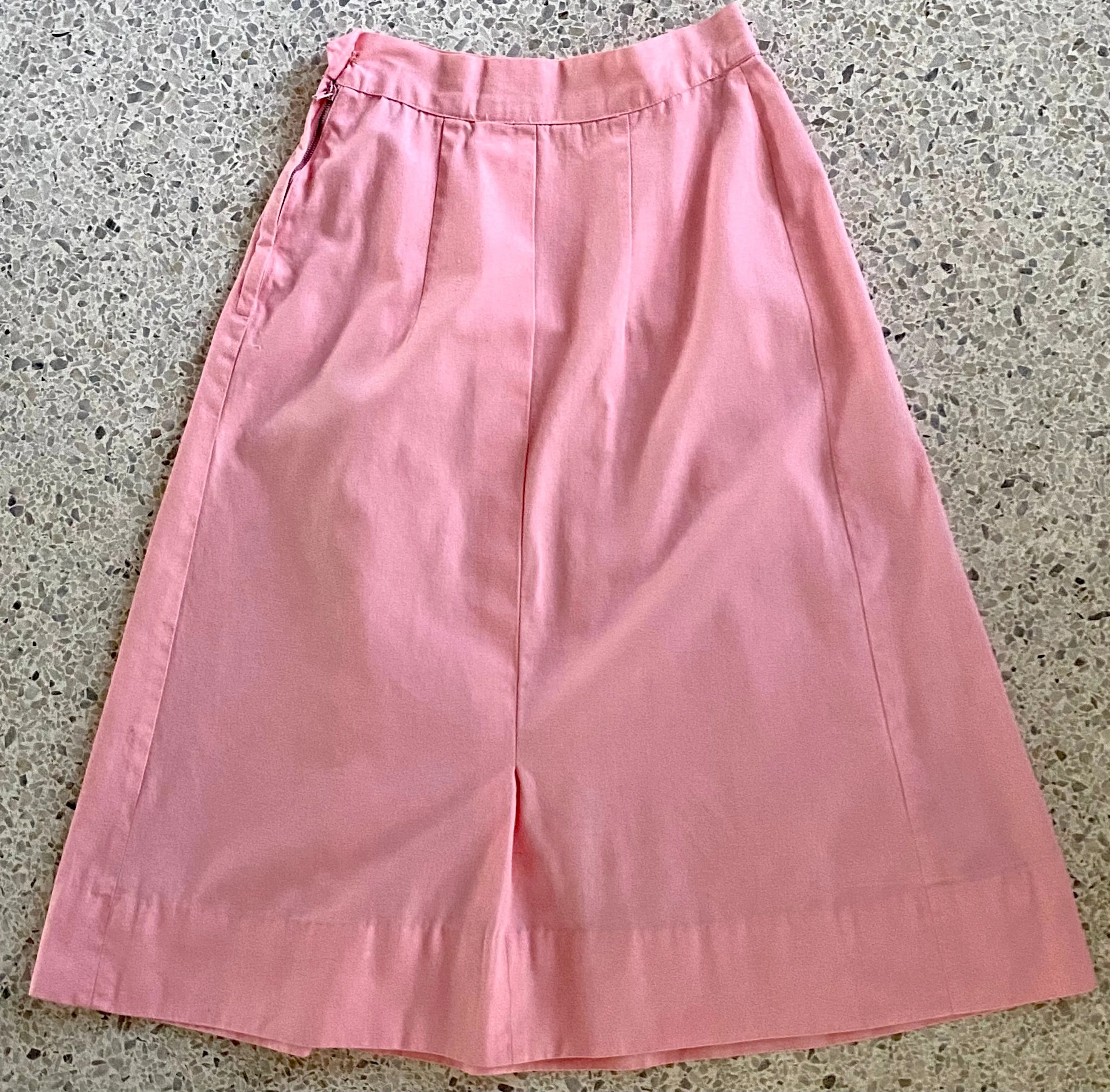 Late 50s/ Early 60s Inverted Box Pleat Skirt