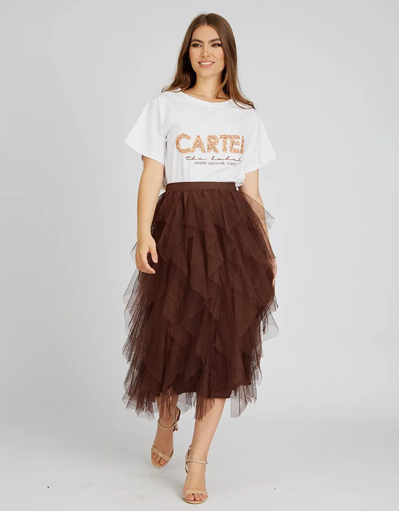 Layered Tulle Skirt