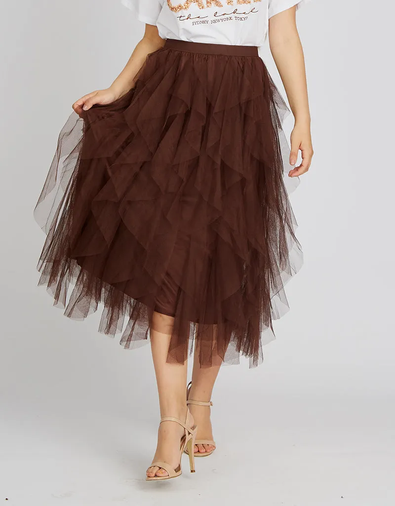 Layered Tulle Skirt