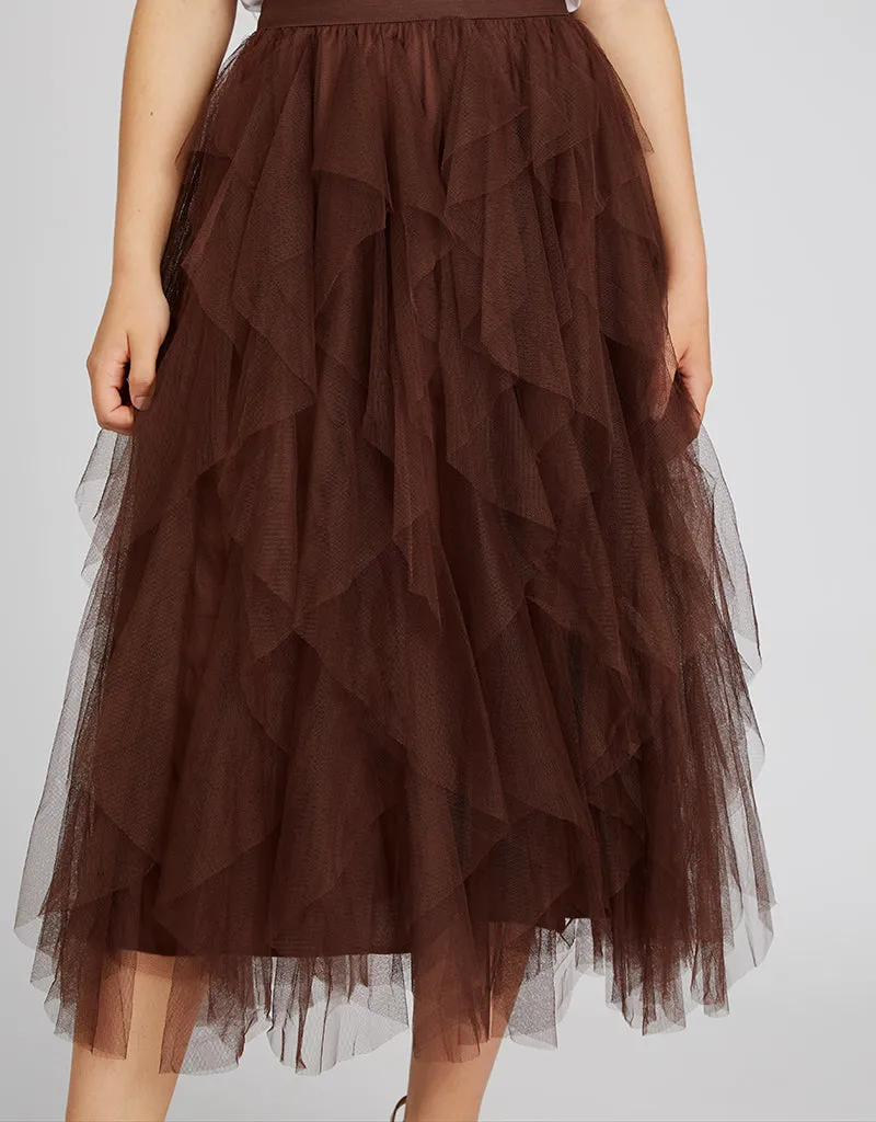 Layered Tulle Skirt