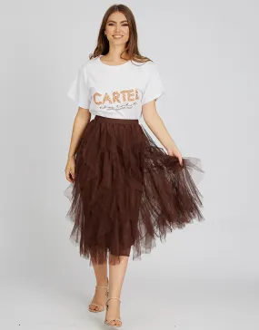 Layered Tulle Skirt