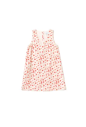 Le V Mod Dress - Flocking Dot