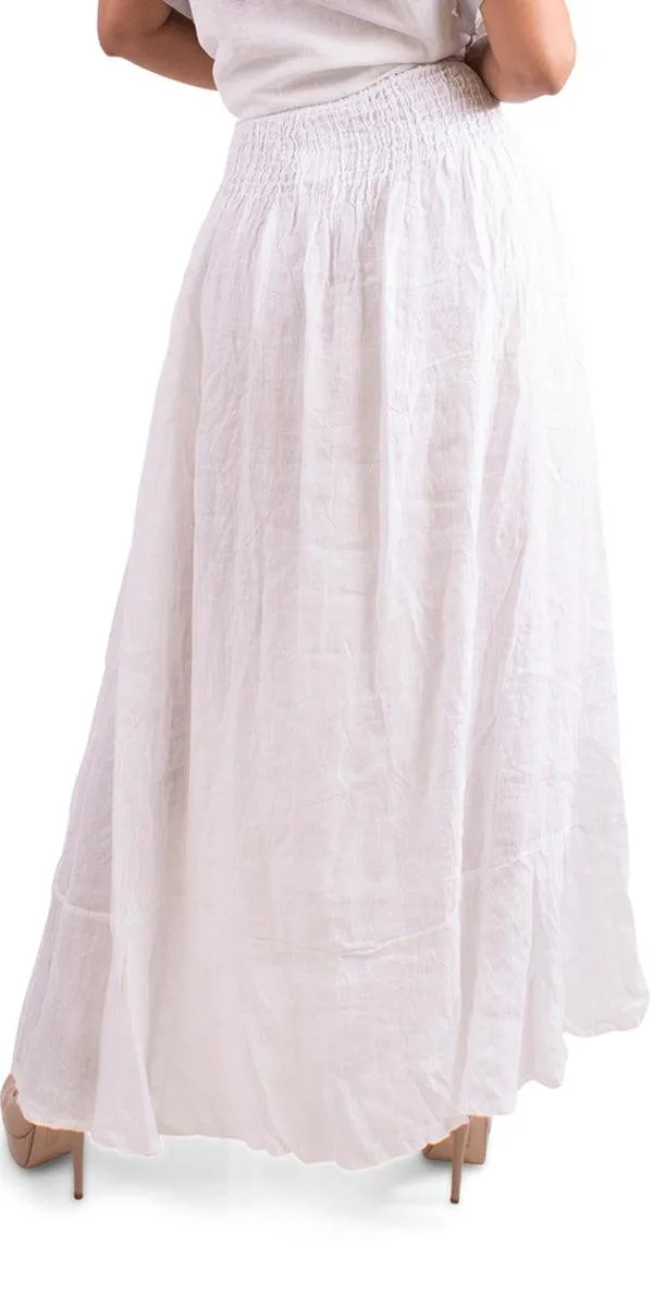 Magdalena Linen Skirt