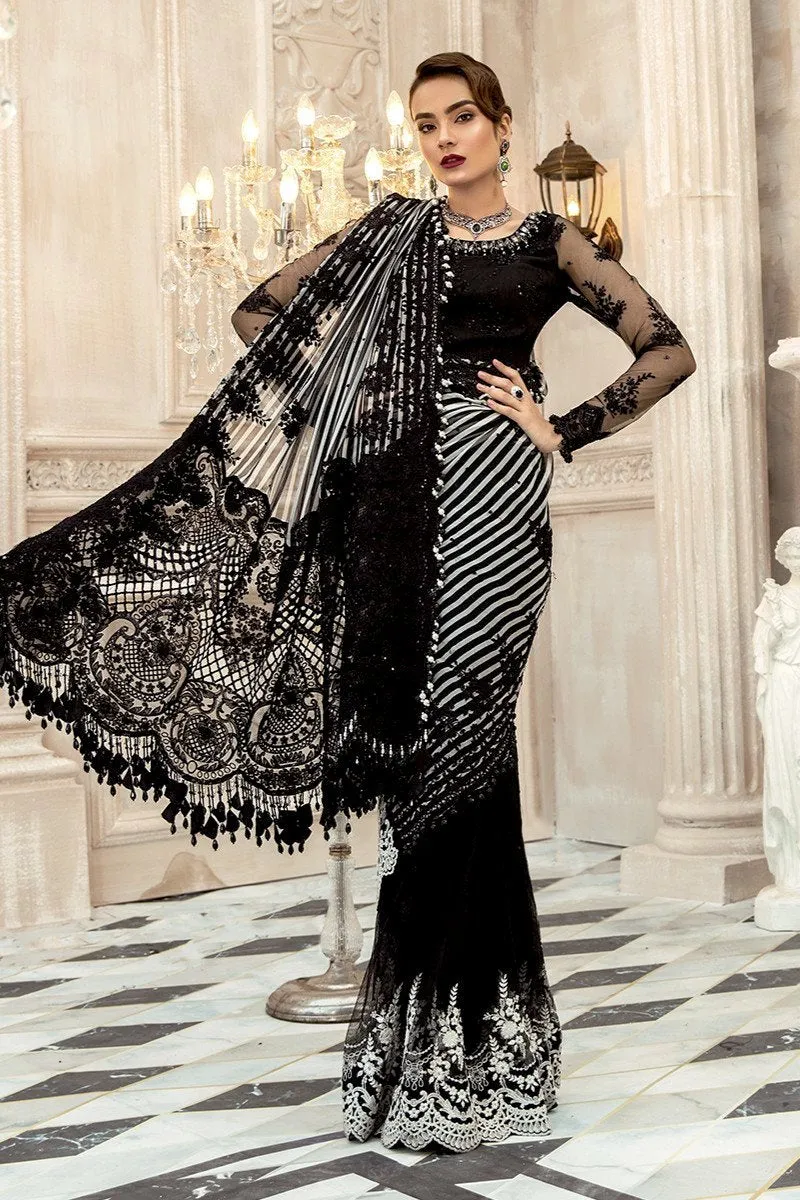 MARIA.B MBROIDERED Eid Collection – Black (BD-1903)