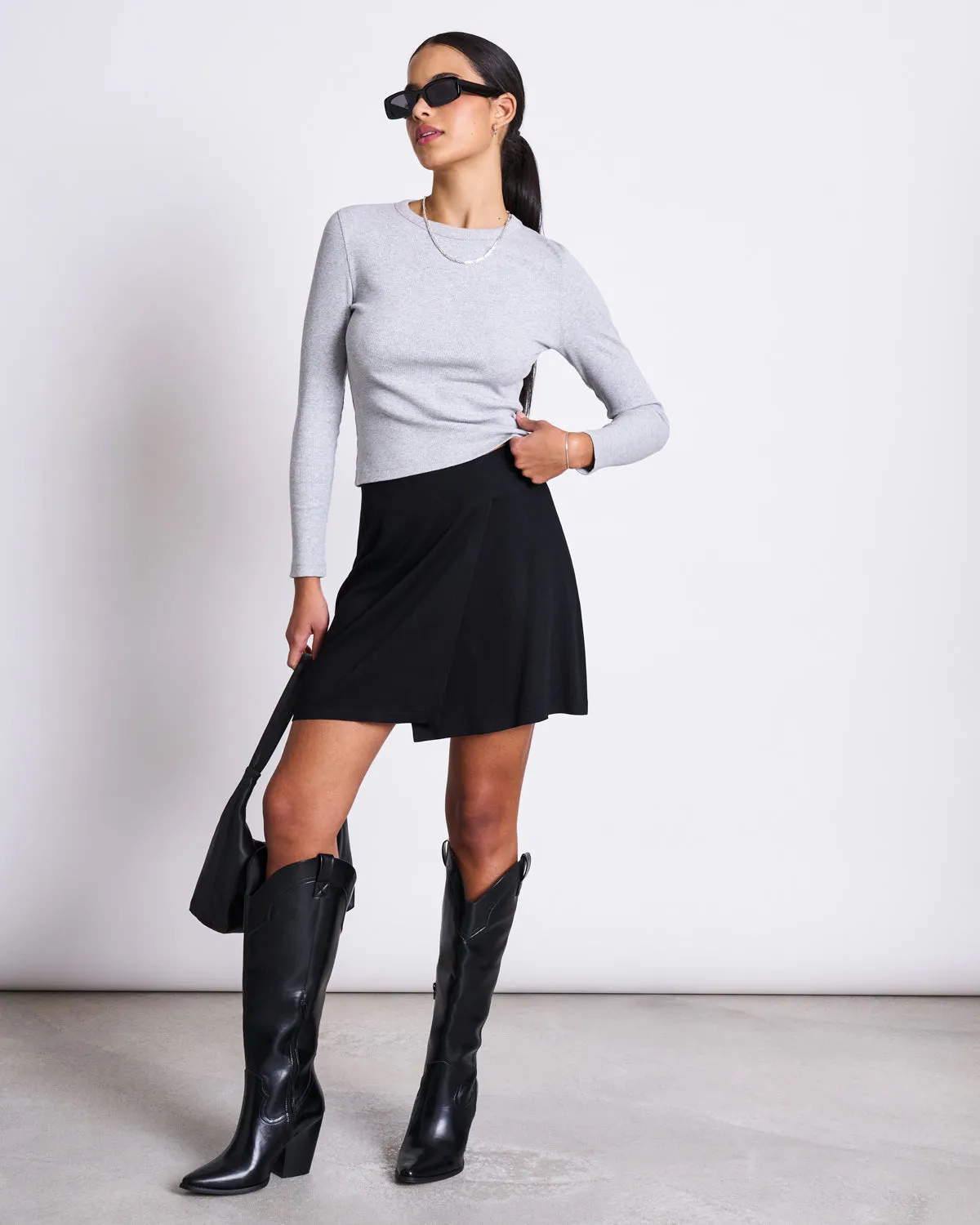 MINI SKIRT FILIA BLACK