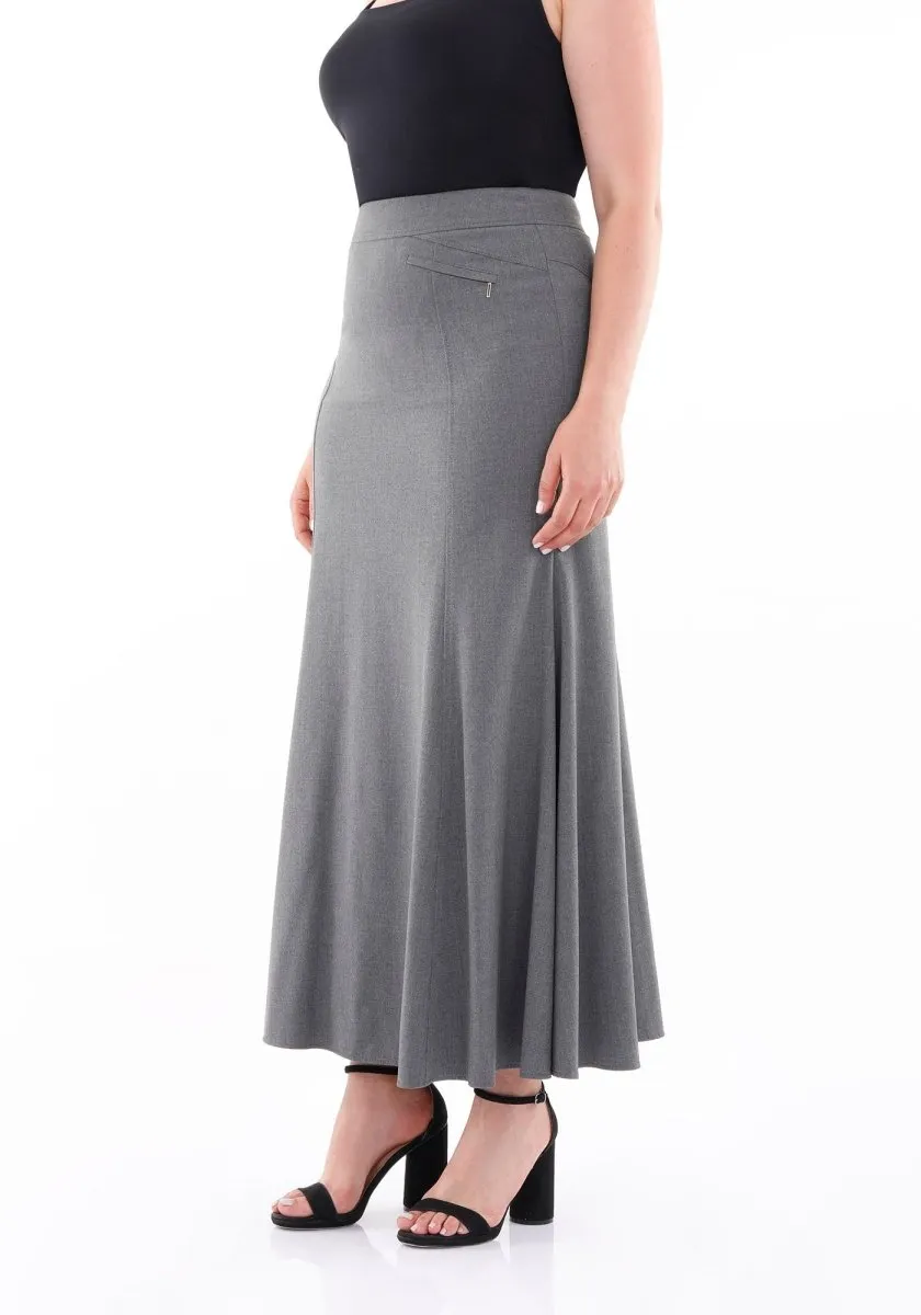 Modest Plus Size Mermaid Maxi Skirts | Fishtail Long Skirts