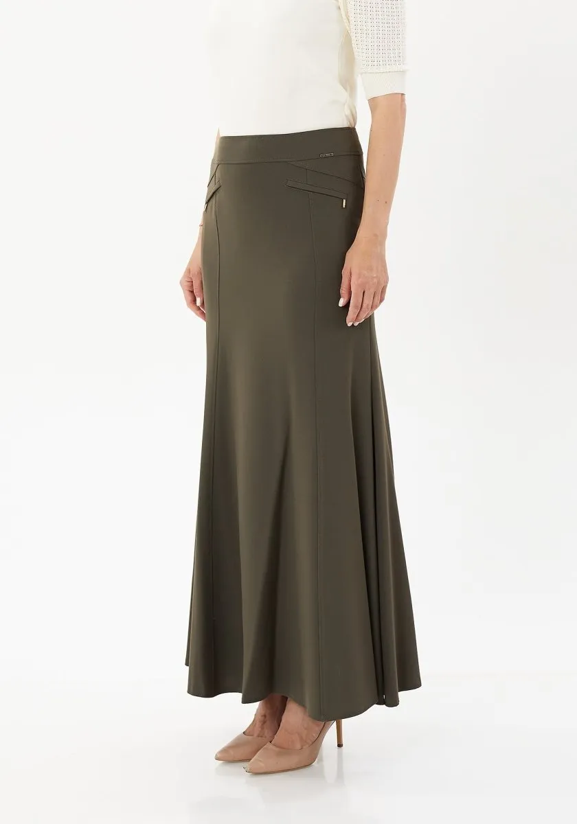 Modest Plus Size Mermaid Maxi Skirts | Fishtail Long Skirts