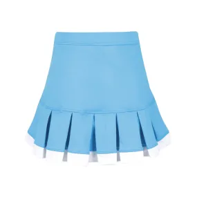 #Moroccan Morning Aqua Skirt