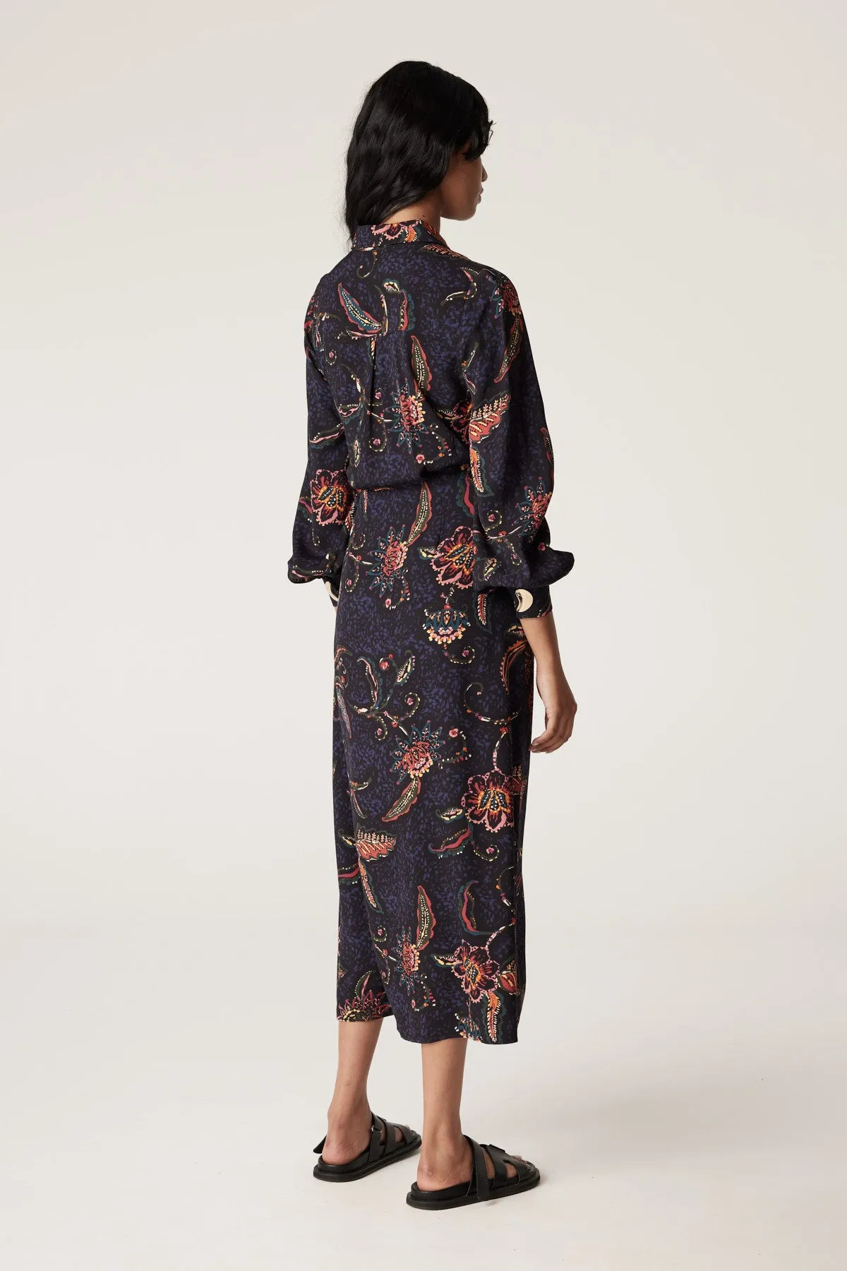 Pascal Shirt Dress - Floral Print