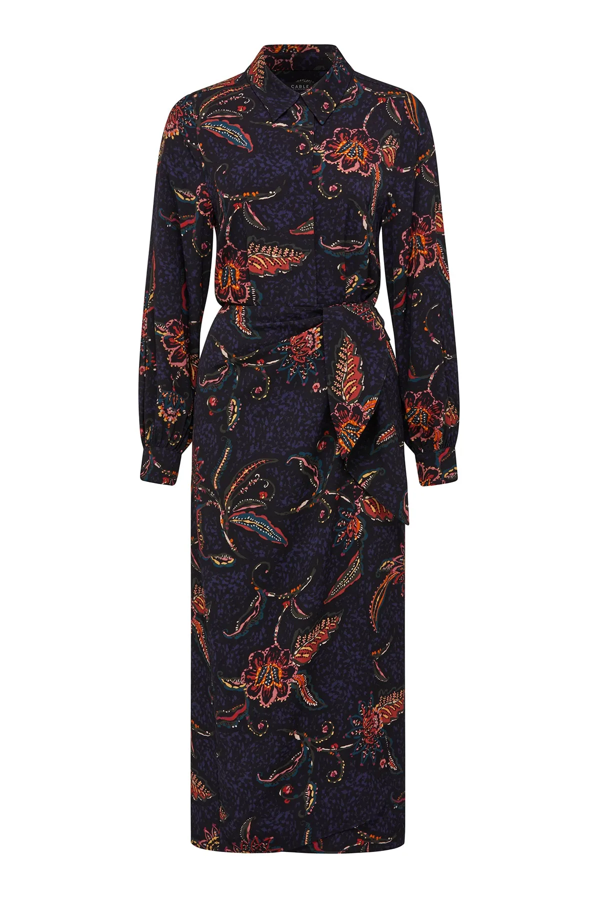 Pascal Shirt Dress - Floral Print