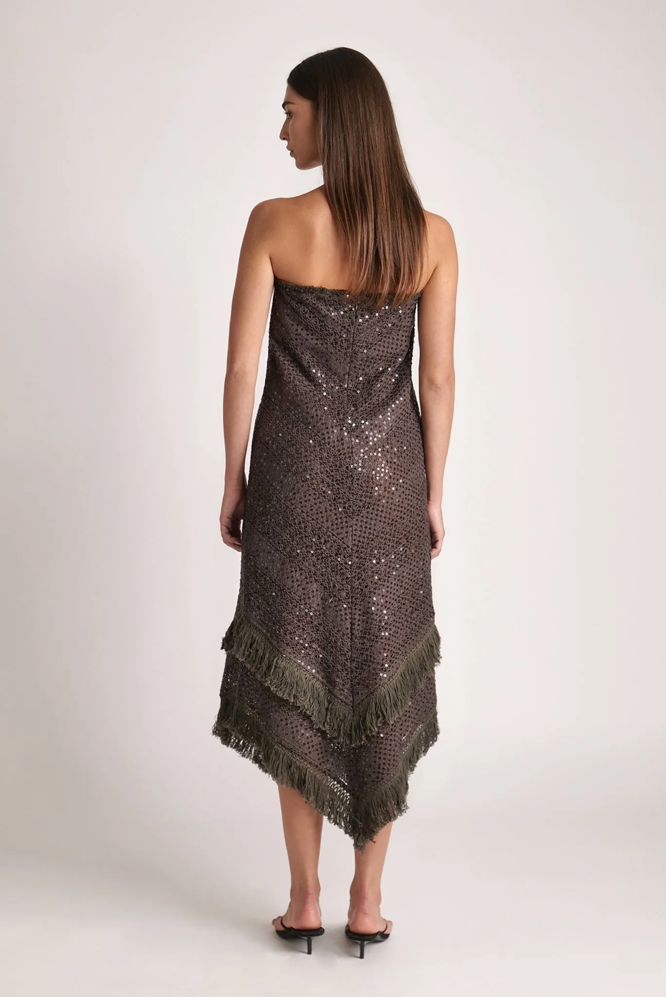 SABINA MUSAYEV Shanin Dress - Dark Brown