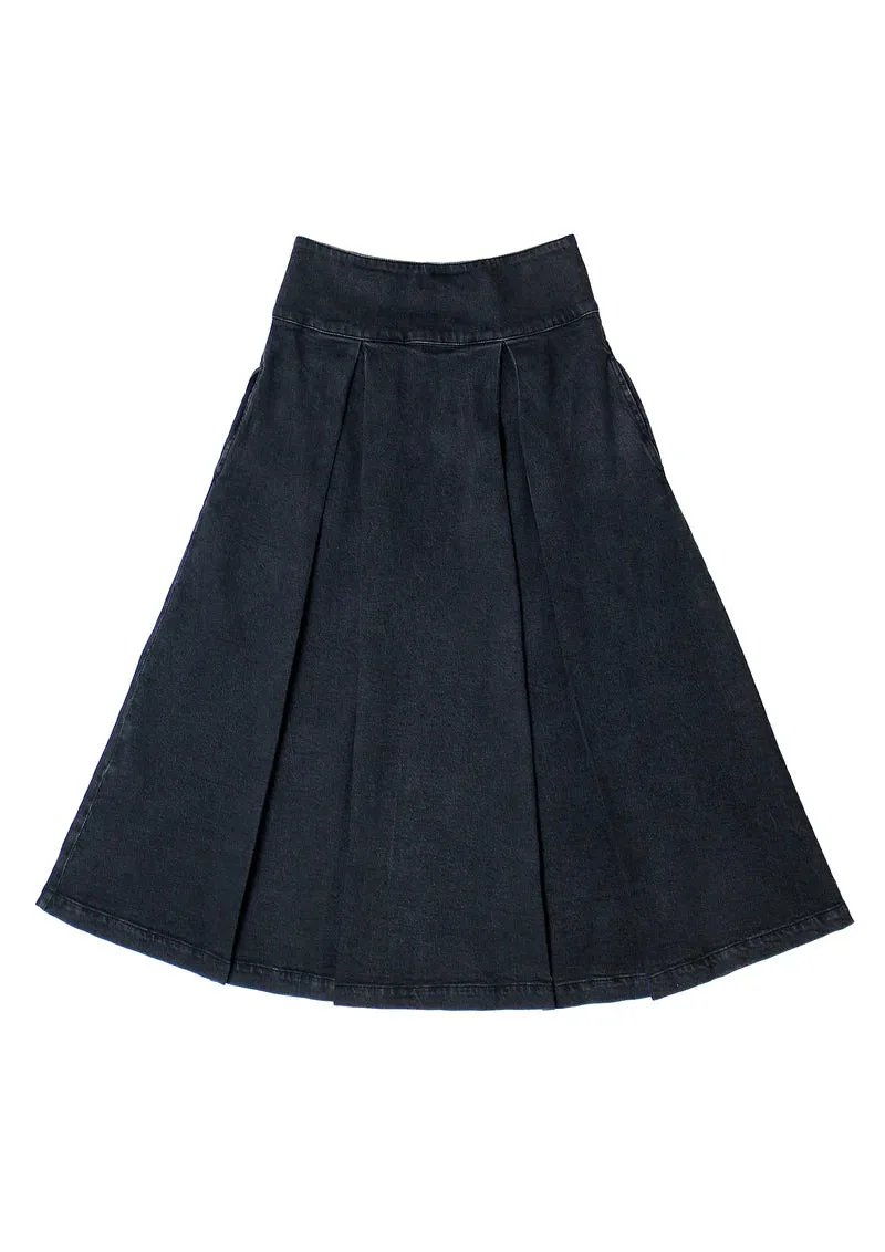 Seventy   Mochi Maddie Skirt Washed Black