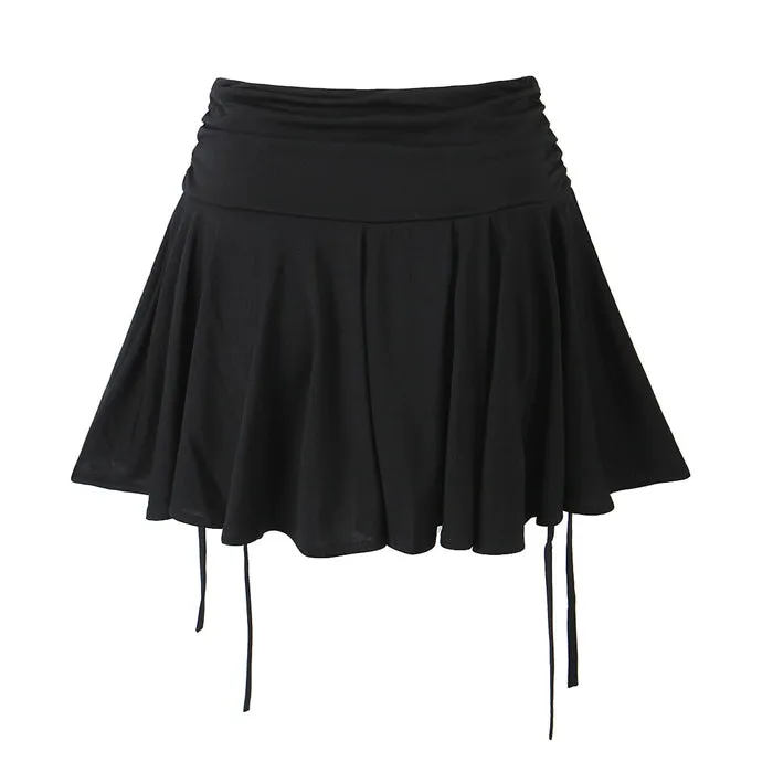 Shanna Ruffle Mini Skirt