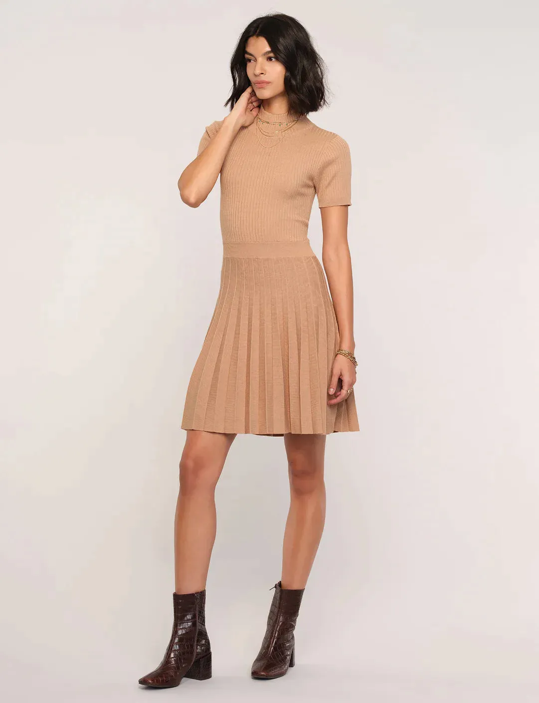 The Luka Dress by Heartloom - Camel