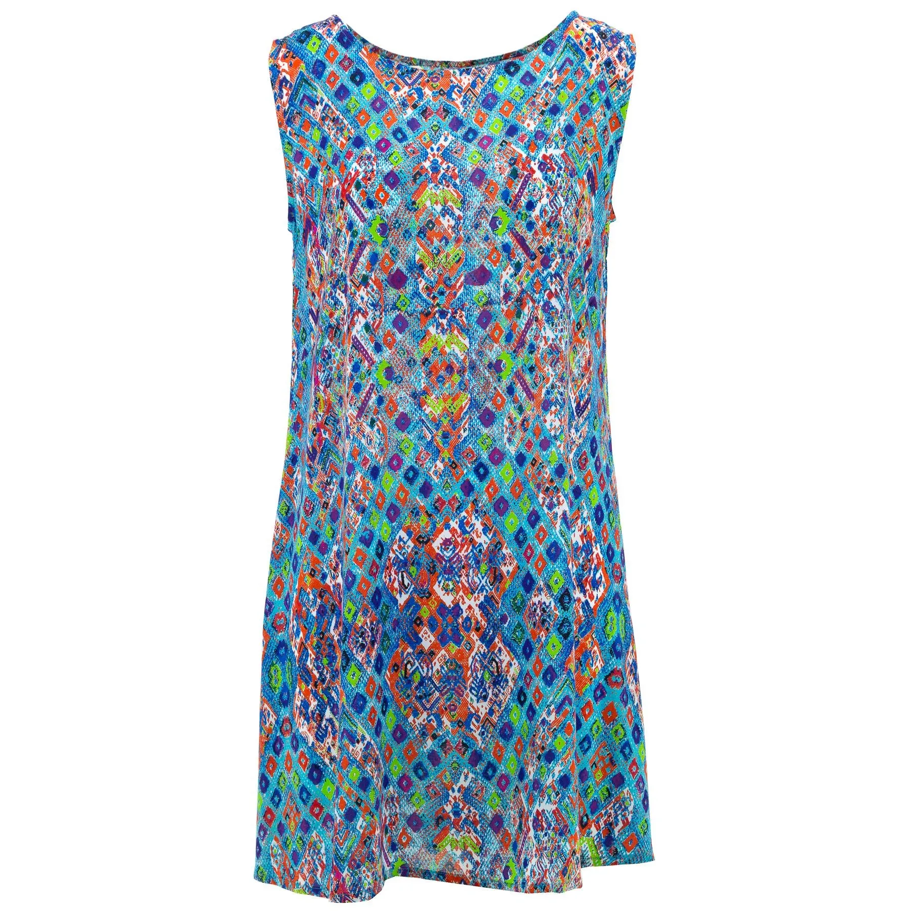 The Swirl Shift Dress - Art Tile