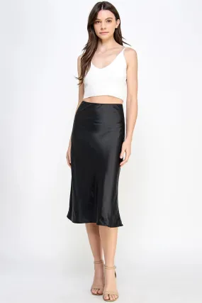 You're so Gorgeous Satin Skirt